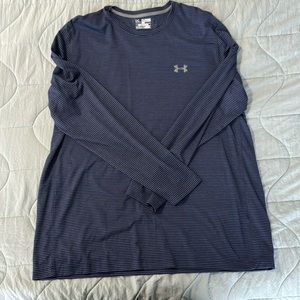 Under Armour 2XL cold gear loose blue long sleeve shirt men’s